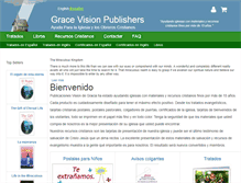 Tablet Screenshot of gracevision.com